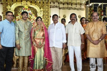 Celebs at C Kalyan Son Wedding Reception